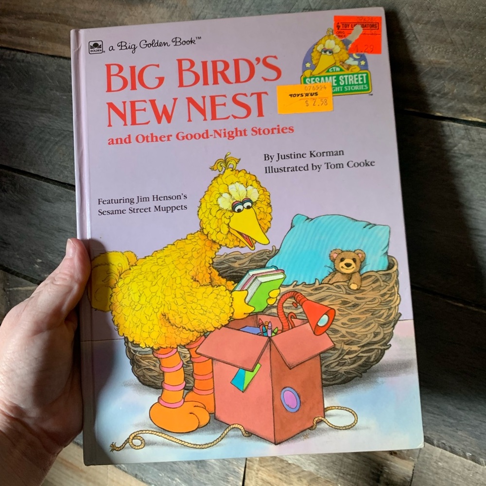Vintage Sesame Street book